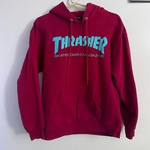 Red Thrasher Hoodie